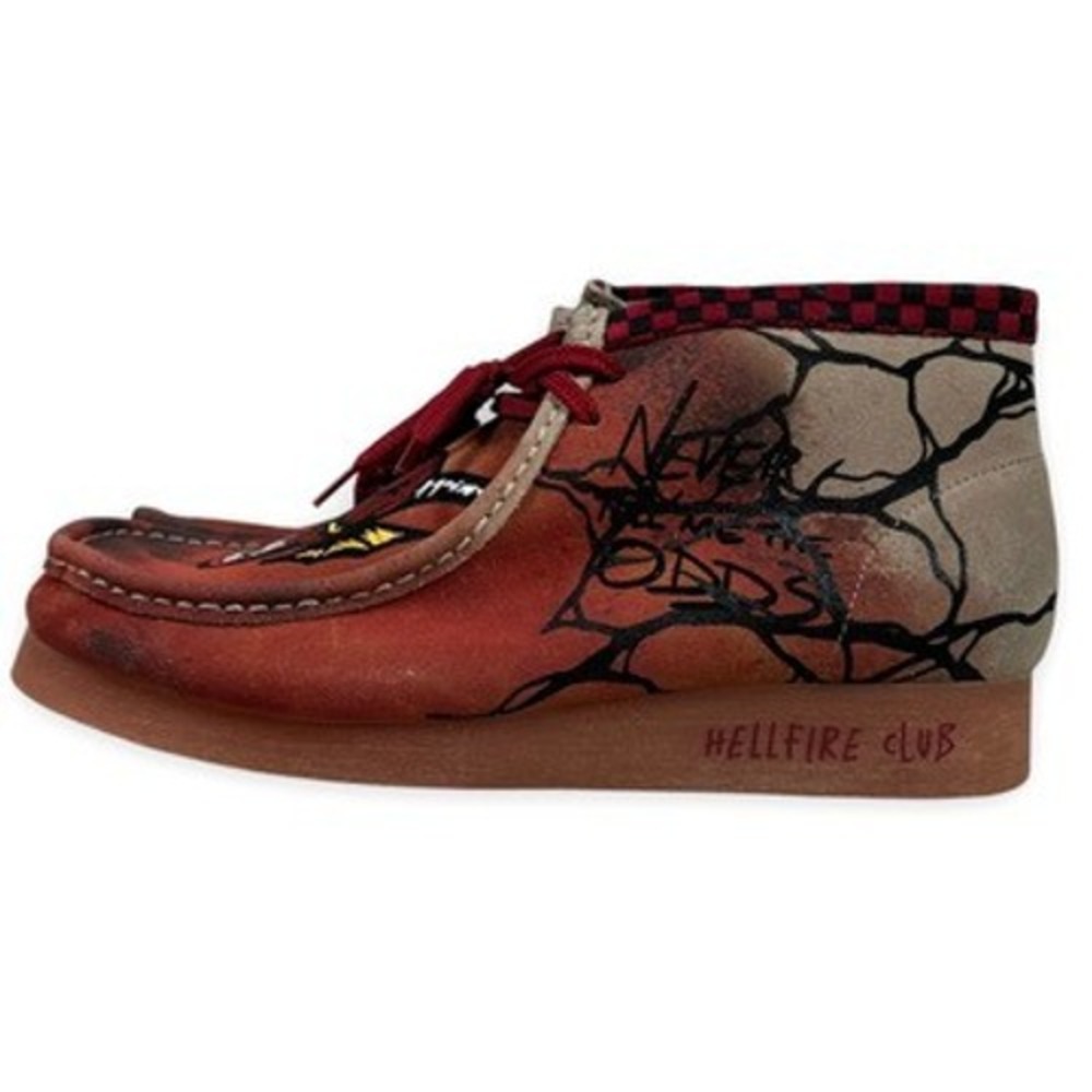 Clarks x Stranger‎ Things Hellfire Club Wallabee Boots Mens Size 11